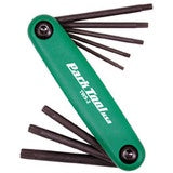 Park Tool Folding Torx Wrench Set TWS-2, Green
