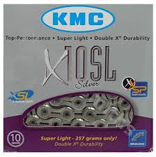 KMC X10SL Super light chain silver