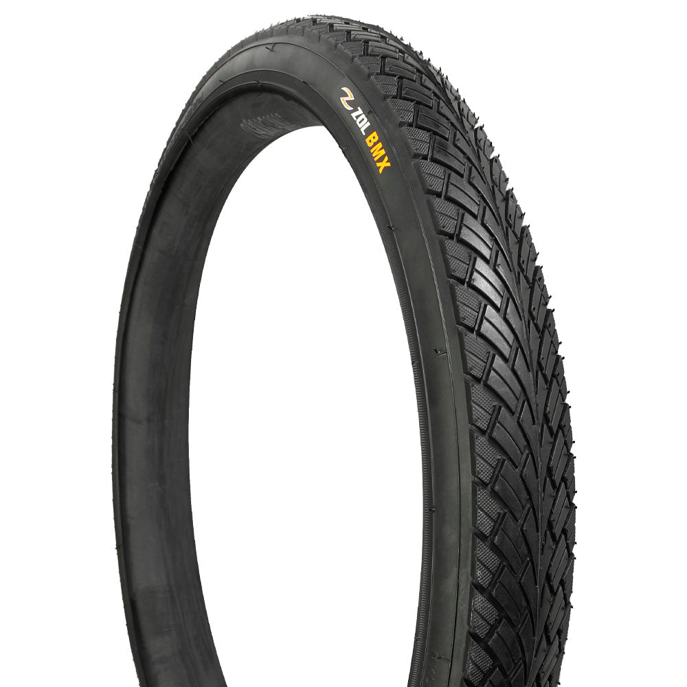 Zol BMX Wire Bike Bicycle Tire 20x1.75C G5001 Black