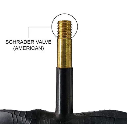 Zol Bicycle Bike Inner Tube 700x35c Schrader Valve 48mm
