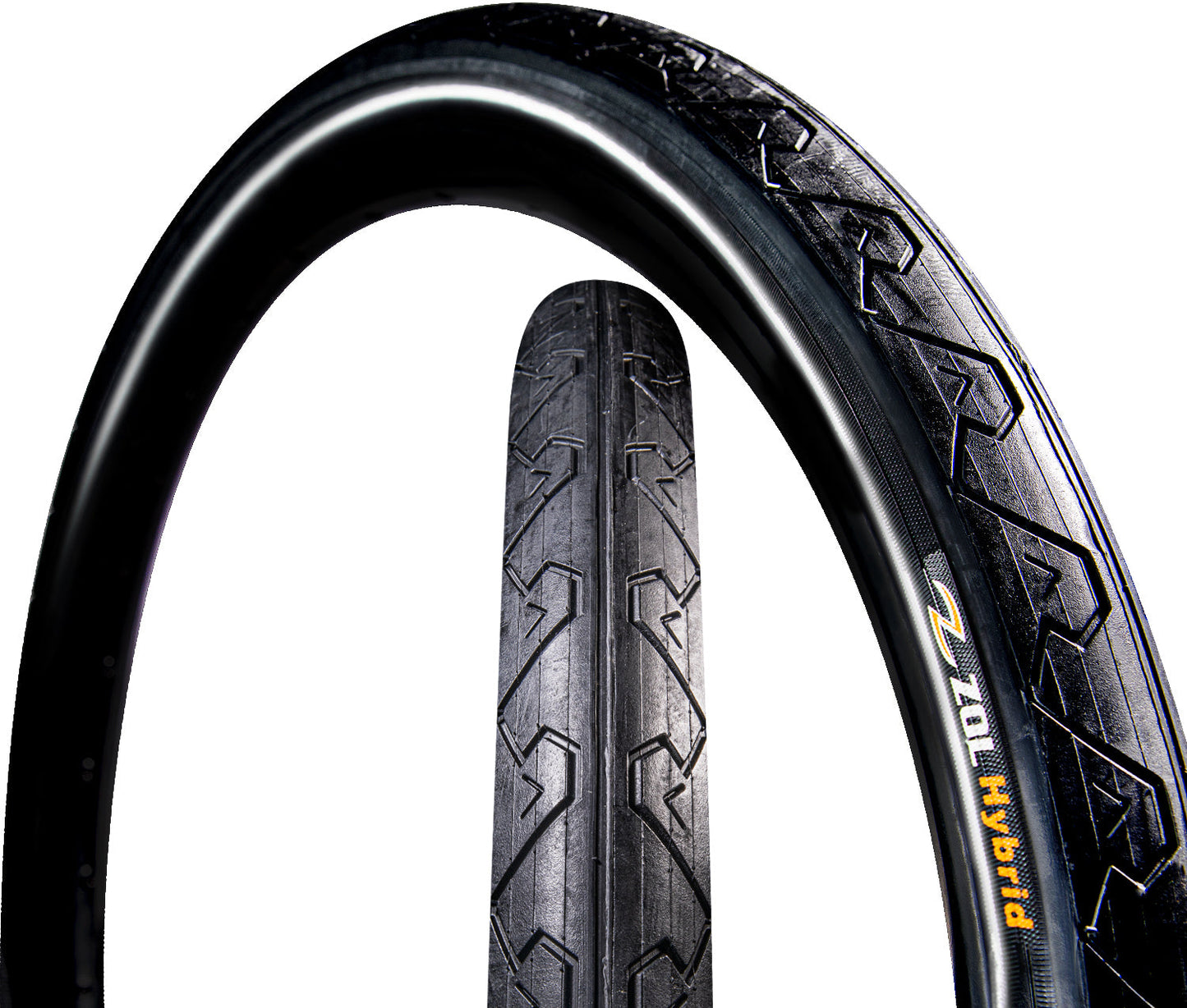 Zol Hybrid Urban Reflective Mtb Mountain Bike Tire 26"x1.95