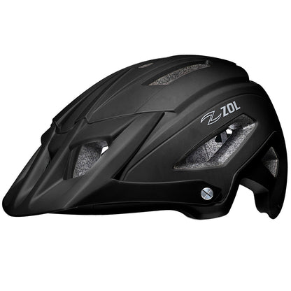 Zol Predator Mtb Mountain Bike Cycling Helmet (Black, Small/Medium) - Zol Cycling